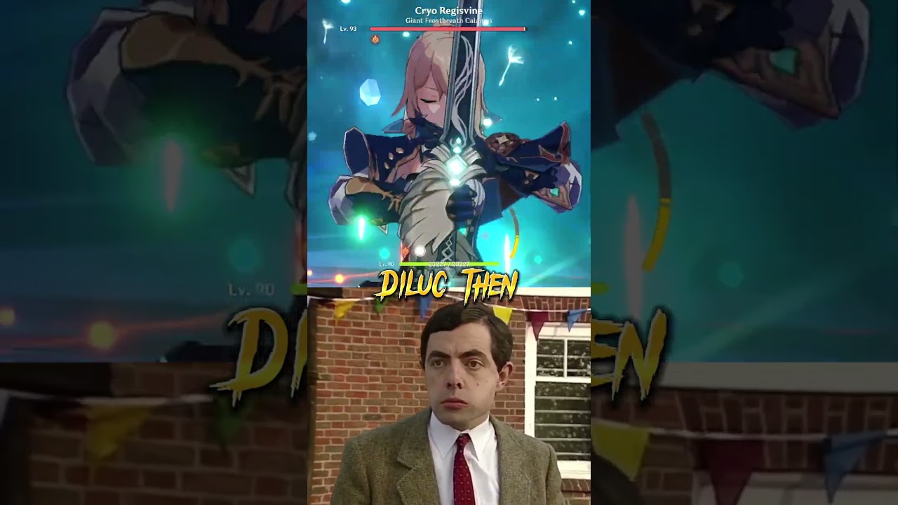 Diluc Now Vs Diluc Then #genshinimpact #genshin #diluc