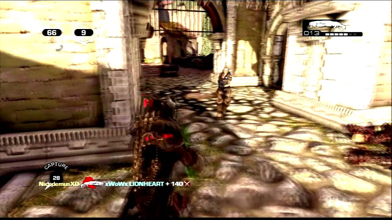 The Pharisee NicodemusX0 and his First Wall Bounce Gnasher/ Shotgun Montage Gears of War 3