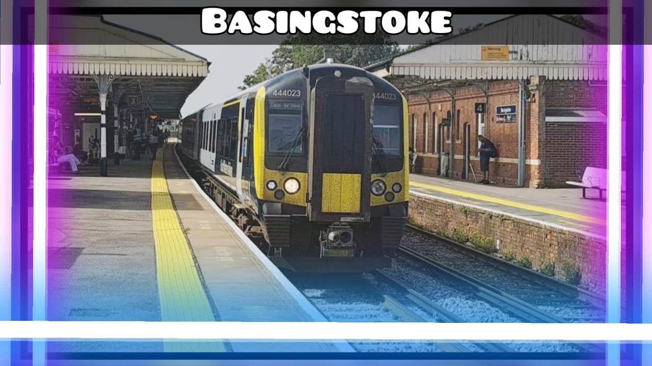 Trains at Basingstoke - SWML (06/09/23)