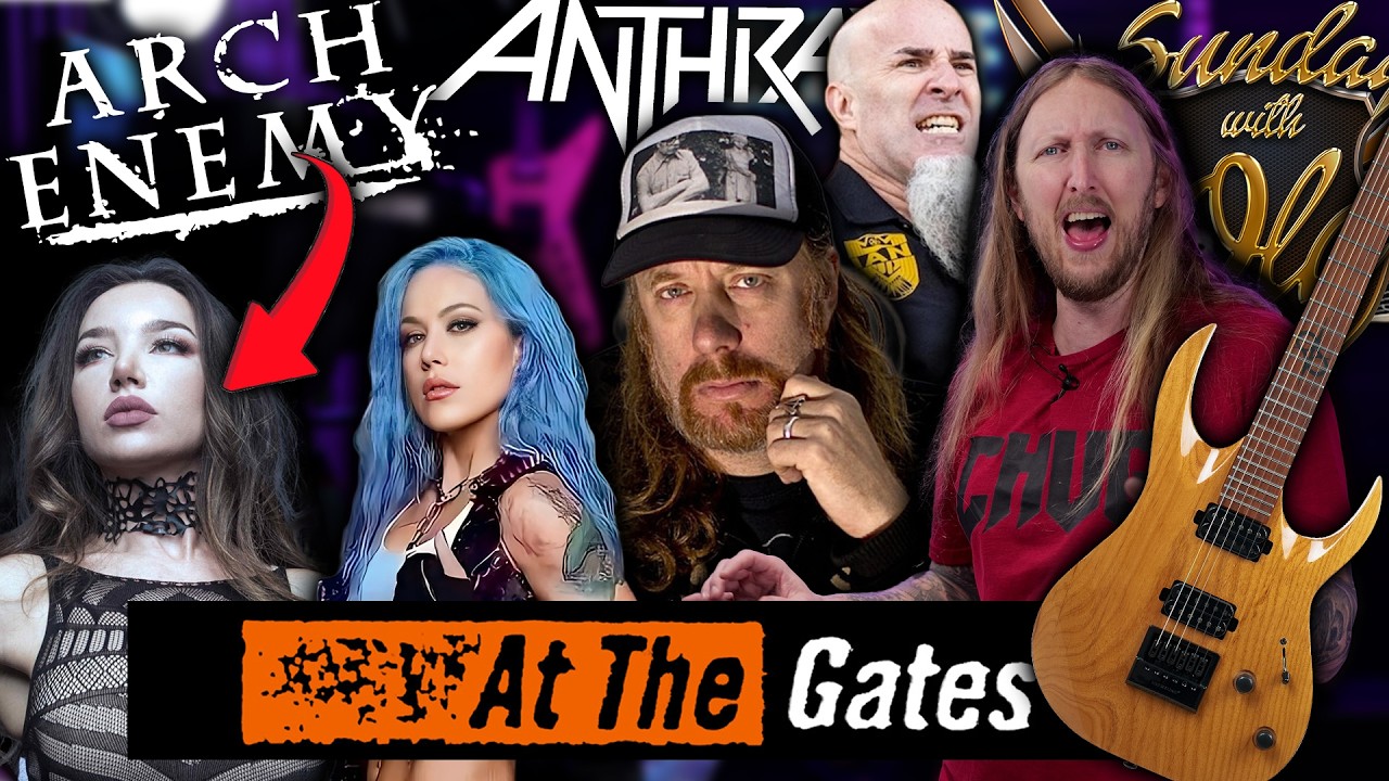 SWOLA275 - ARCH ENEMY NEW SINGER, AT THE GATES, ANTHRAX, JEFF HANNEMAN, TOUR VLOG