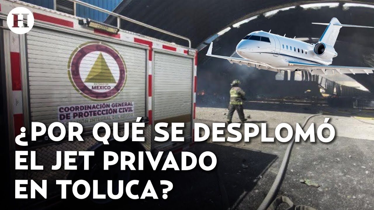 ¡La tragedia pudo haber sido mayor! Así alertó el piloto la caída del jet privado en Toluca