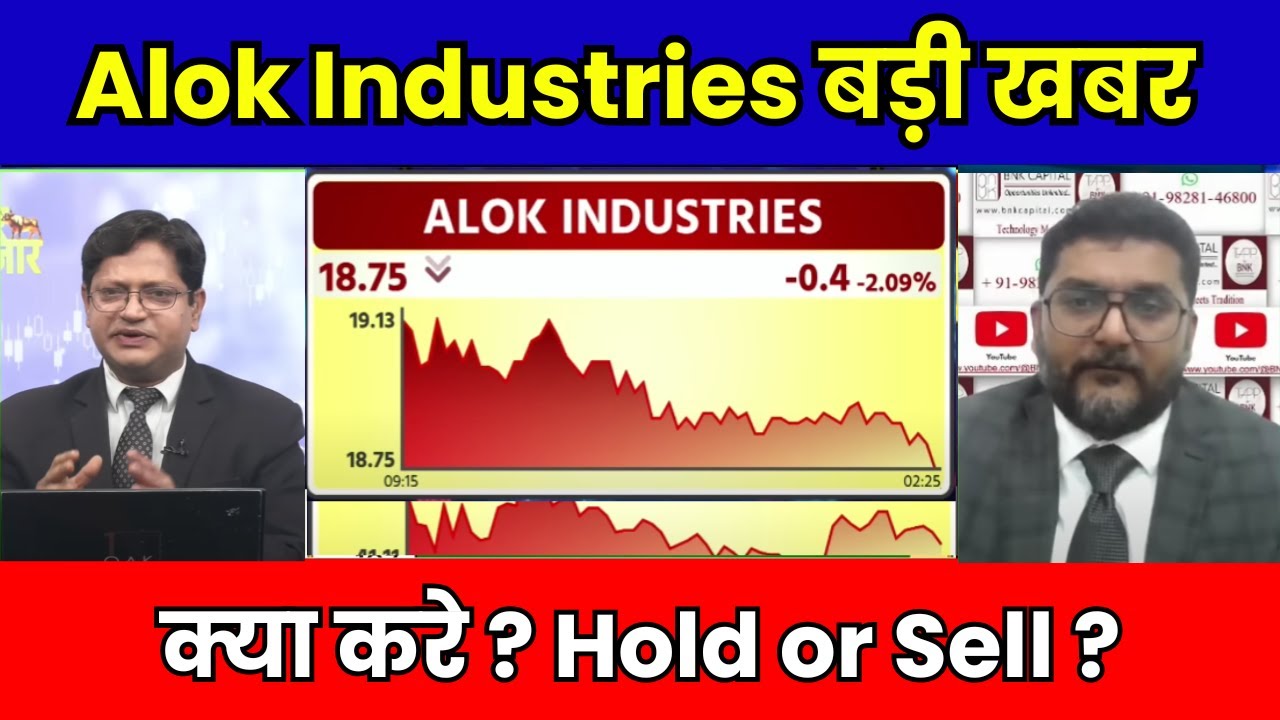 Alok Industries Future Prediction | Alok Industries Share Latest News | Alok Industries Share News
