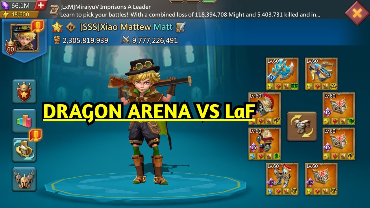 DRAGON ARENA SSS vs LaF