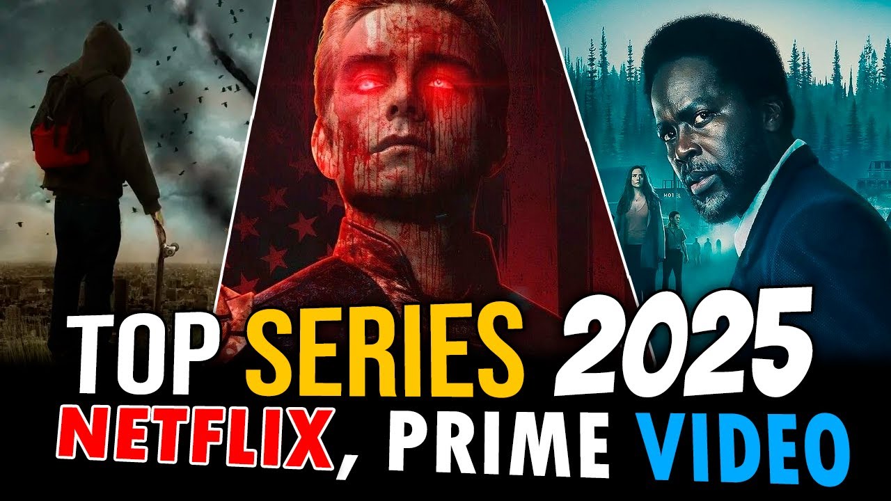 Top 10 Mejores SERIES 2025! Netflix, PRIME VIDEO, Disney+ HBO Max (Hasta ahora)