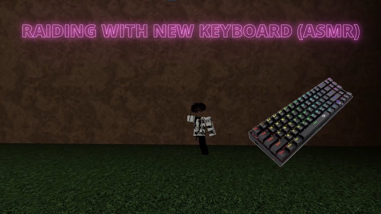 RAIDING IN DA HOOD WITH NEW KEYBOARD (ASMR) ✨Pt1