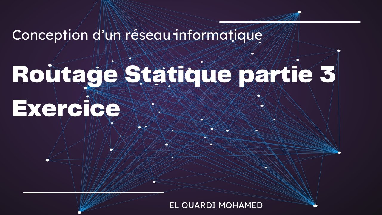 EP75 - Routage Statique partie 3 : Exercice