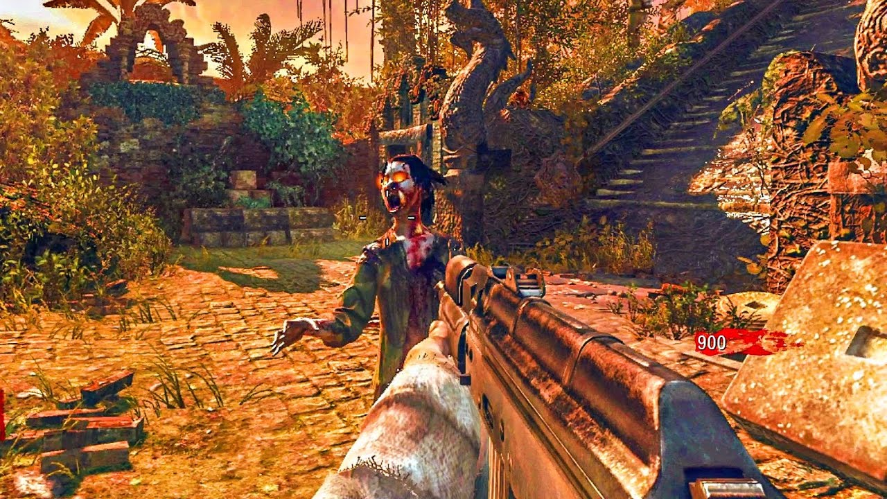 BLACK OPS ZOMBIES SHANGRI-LA GAMEPLAY IN 2024! (NO COMMENTARY)
