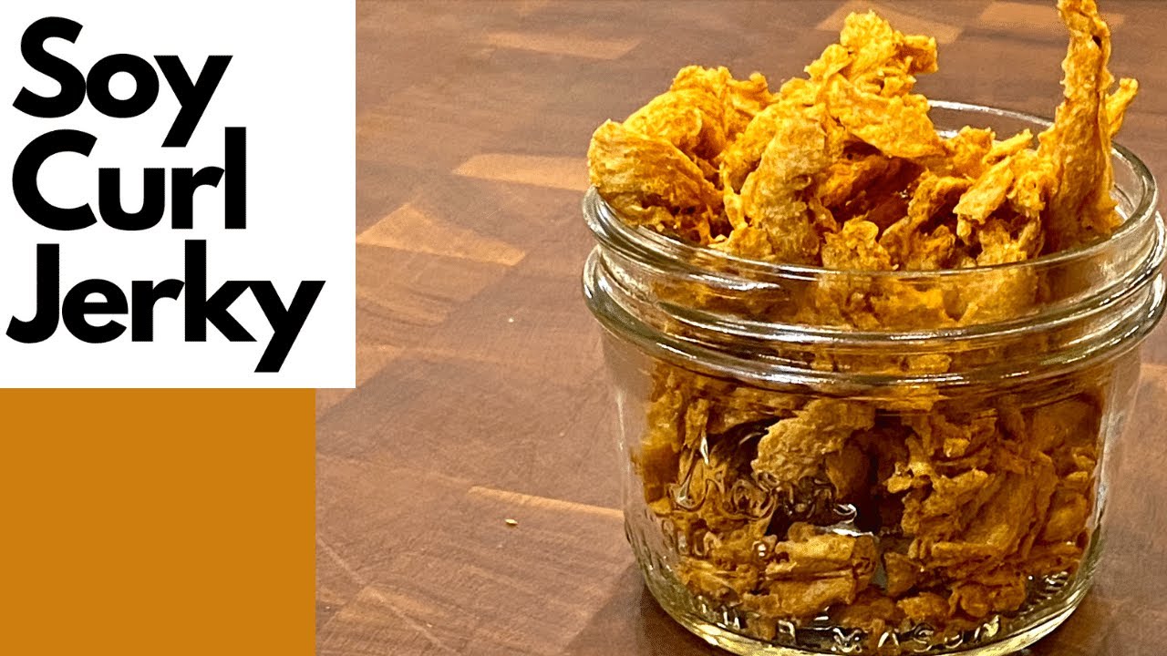 PLANT-BASED QUICK COOKING SHOW: Soy Curl Jerky