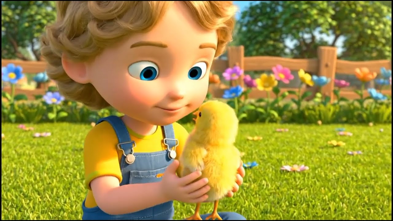 How does a little chick spend its day? A cute story 🐣