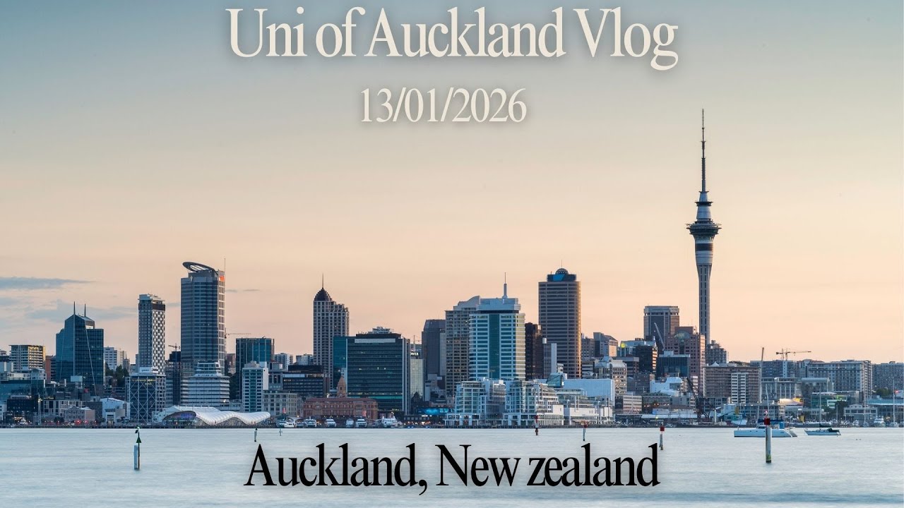Normal Everyday Vlog | University of Auckland Life 🇳🇿 | 13-01-2026