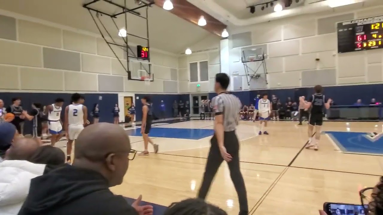 End of Windward vs La Habra HS Playoff basketball game 2.12.2025