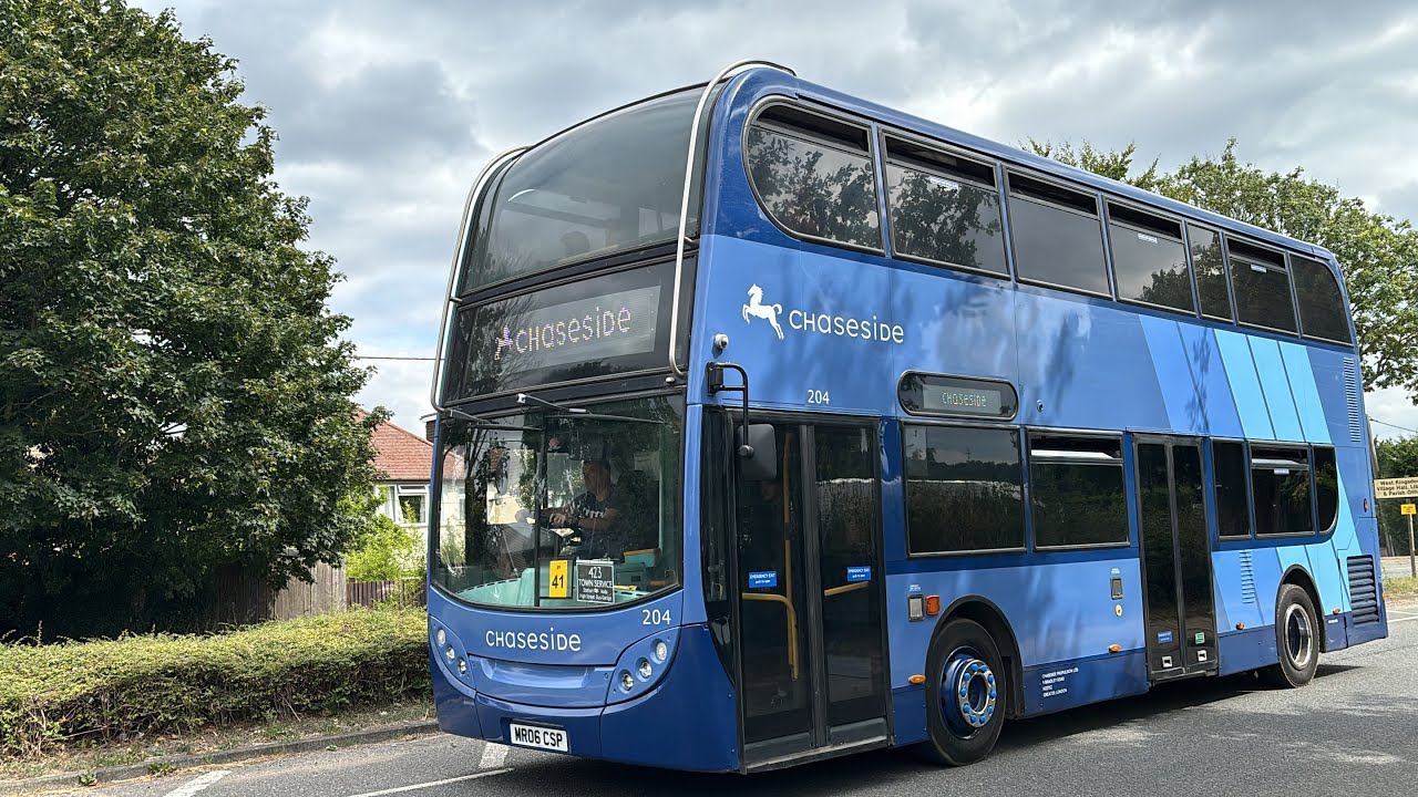 (Swanley 100) ADL Enviro400 Chaseside 204 MR06CSP/Ex Epsom DD02 SK07DZB