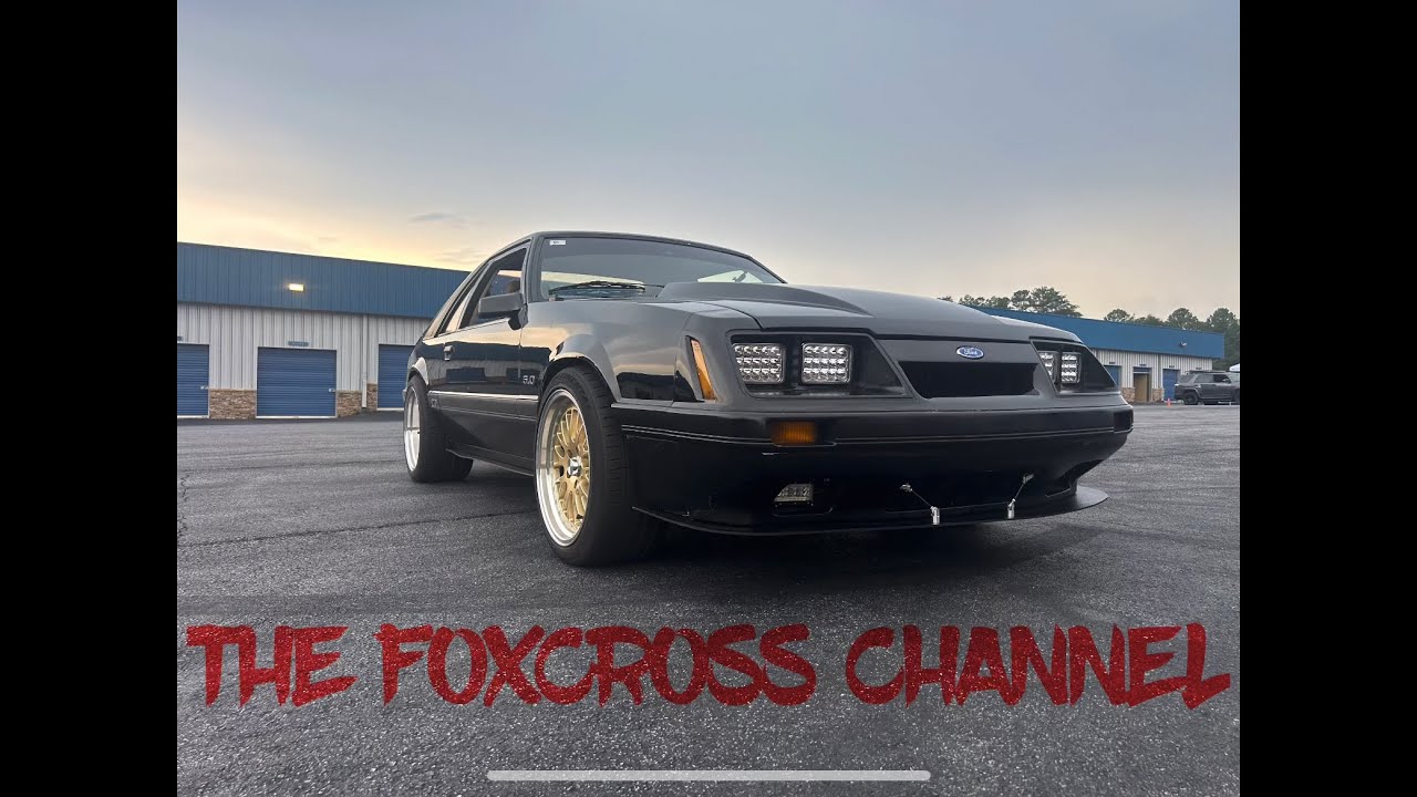 Placing 3rd place in my class and 8th out of 40 cars in my 37 year old foxbody!! AMP autocross!