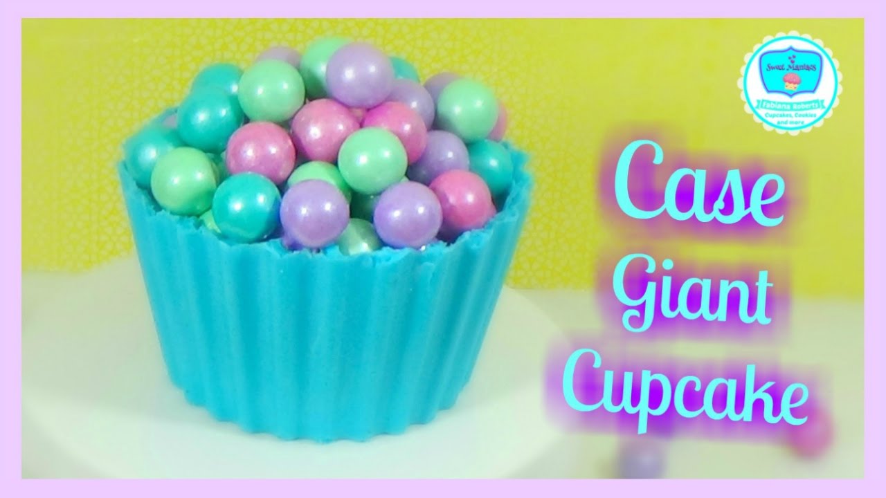 Case for Giant Cupcake | How to Make Giant Cupcake Shell Basics 5 | Sweet Maniacs 💜