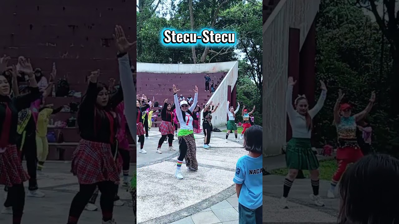 Kompetisi Kreasi Dangdut💃 @Wisata Ciung Wanara Karang Kamulyan. Choreo by Ambu Nia.. 