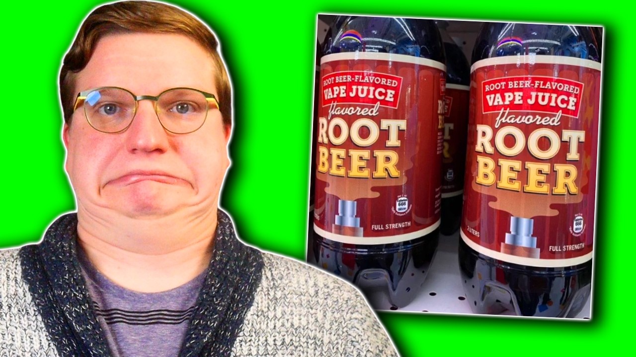 MBT Reacts to Root Beer-Flavored Vape Juice Flavored Root Beer
