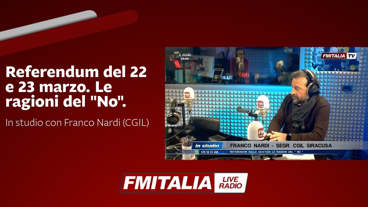 Referendum del 22 e 23 marzo. Le ragioni del 