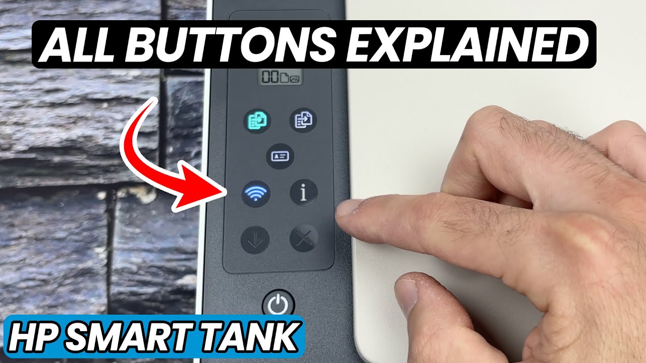 Объяснение кнопок принтера HP Smart Tank: что на самом деле делает каждая кнопка!