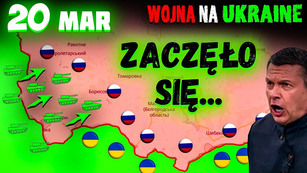 20 MAR: Granica została naruszona. Zaczęło się... | Wojna na Ukrainie