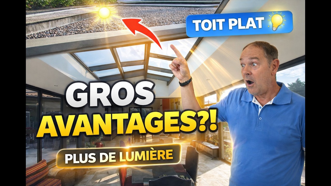 LES AVANTAGES DU TOIT TERRASSE  #renovation #veranda #pergola #zinc #toiture