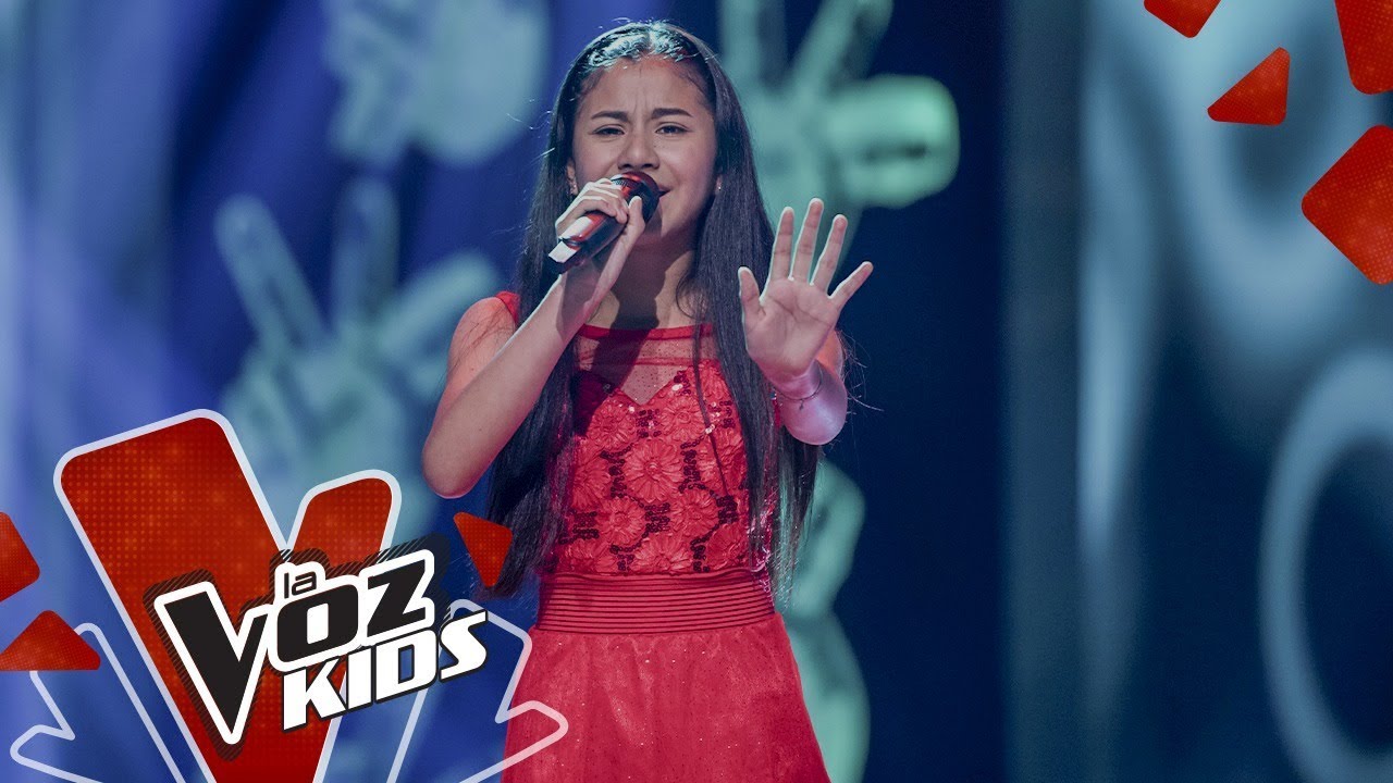 Katerin canta Perdón, Perdón – Audiciones a Ciegas | La Voz Kids Colombia 2019