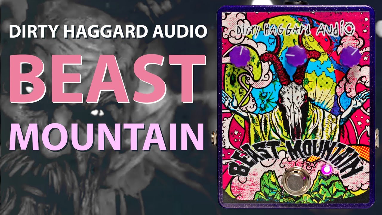 Harsh Tones || Dirty Haggard Audio Beast Mountain || Hi Gain Overdrive / Distortion || Pedal Demo