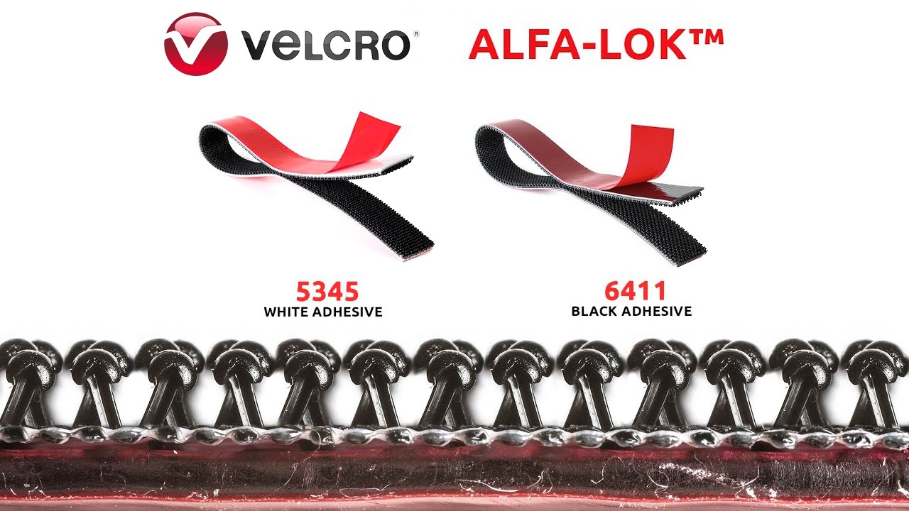 VELCRO® ALFA-LOK® RECLOSABLE FASTENER - AVOID SCREWS, RIVETS AND BOLTS