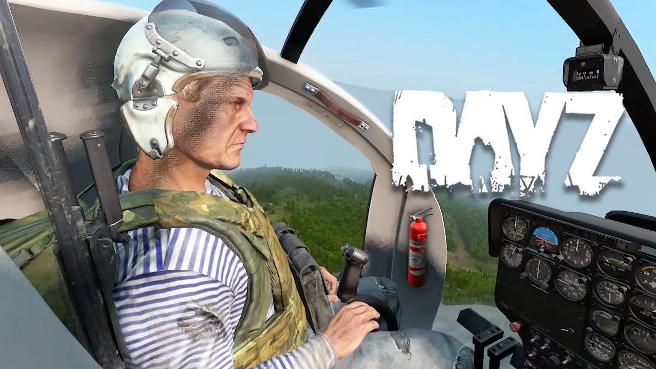 COMO JOGAMOS DAYZ COM UM HELICÓPTERO E AW MAGNUM