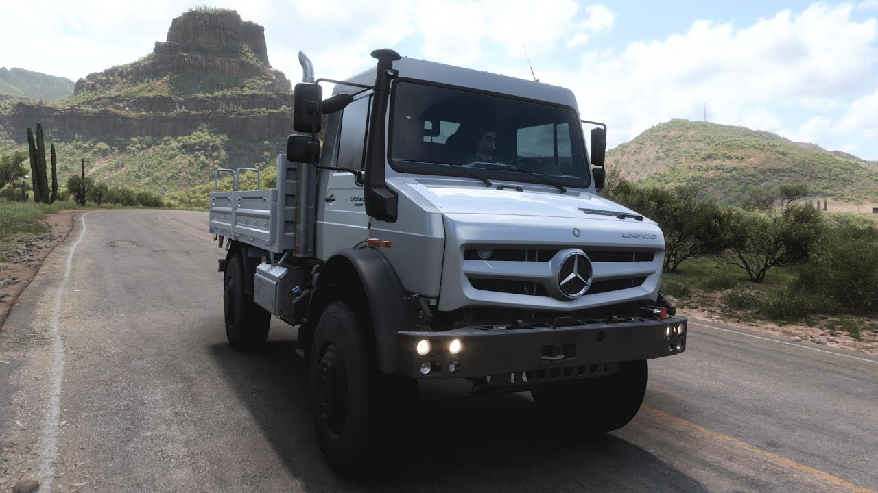 Forza Horizon 5 PS5 gameplay full hd 4K! Mercedes-Benz Truck.
