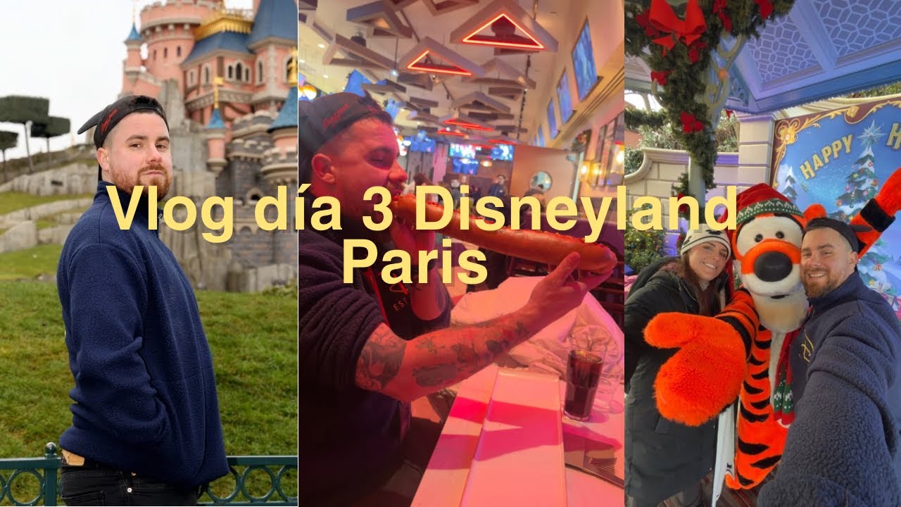 vlog dia 3 en Disneyland Paris 🏰✨