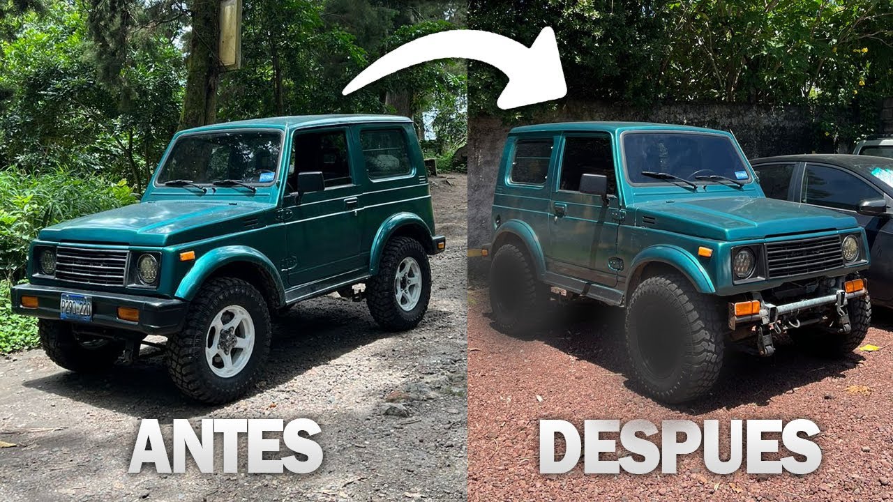 Nuevos rines al Suzuki Samurai 1987 ¡Se ve hermoso! | Capitulo #4