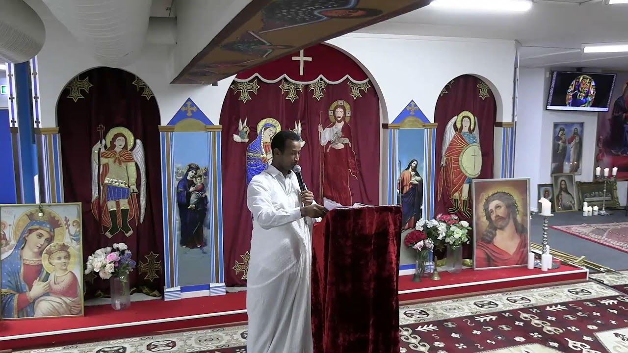Eritrean orthodox tewahdo Q.maryam church Oslo Norway.