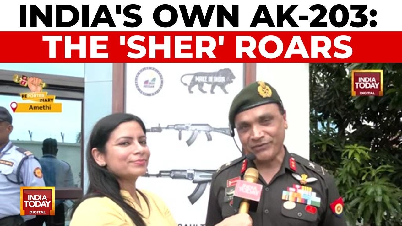 India Today Exclusive: Inside Amethi's AK-203 Factory, India's 'Sher' Rifle Goes 100% Local