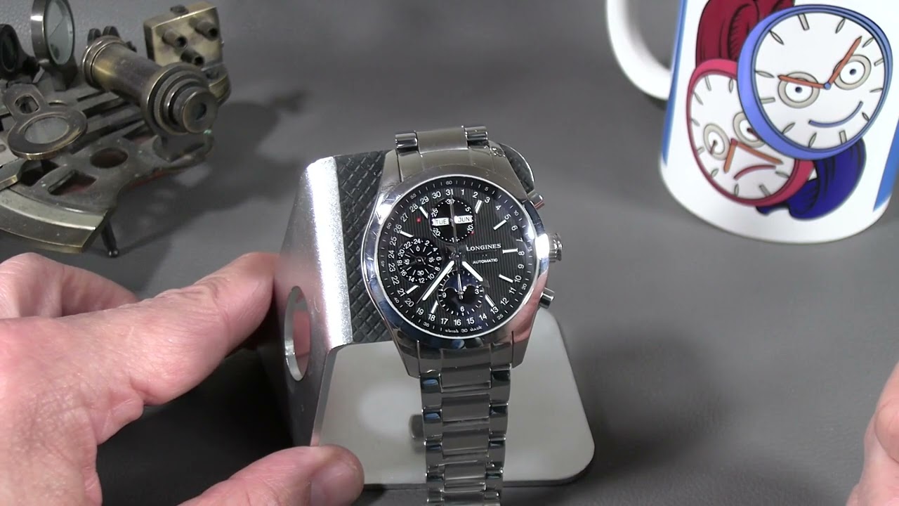 The Longines Conquest Classic Moonphase is a cool and complex watch