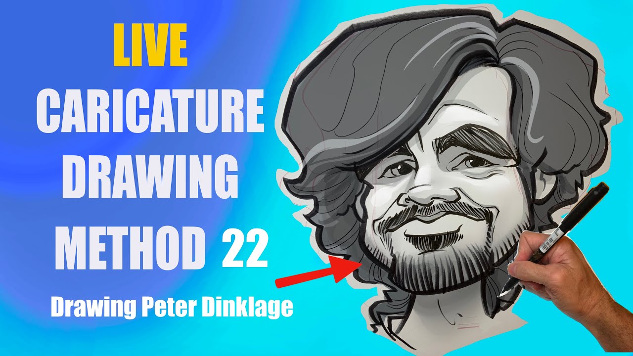 Live Caricature Drawing Method 22