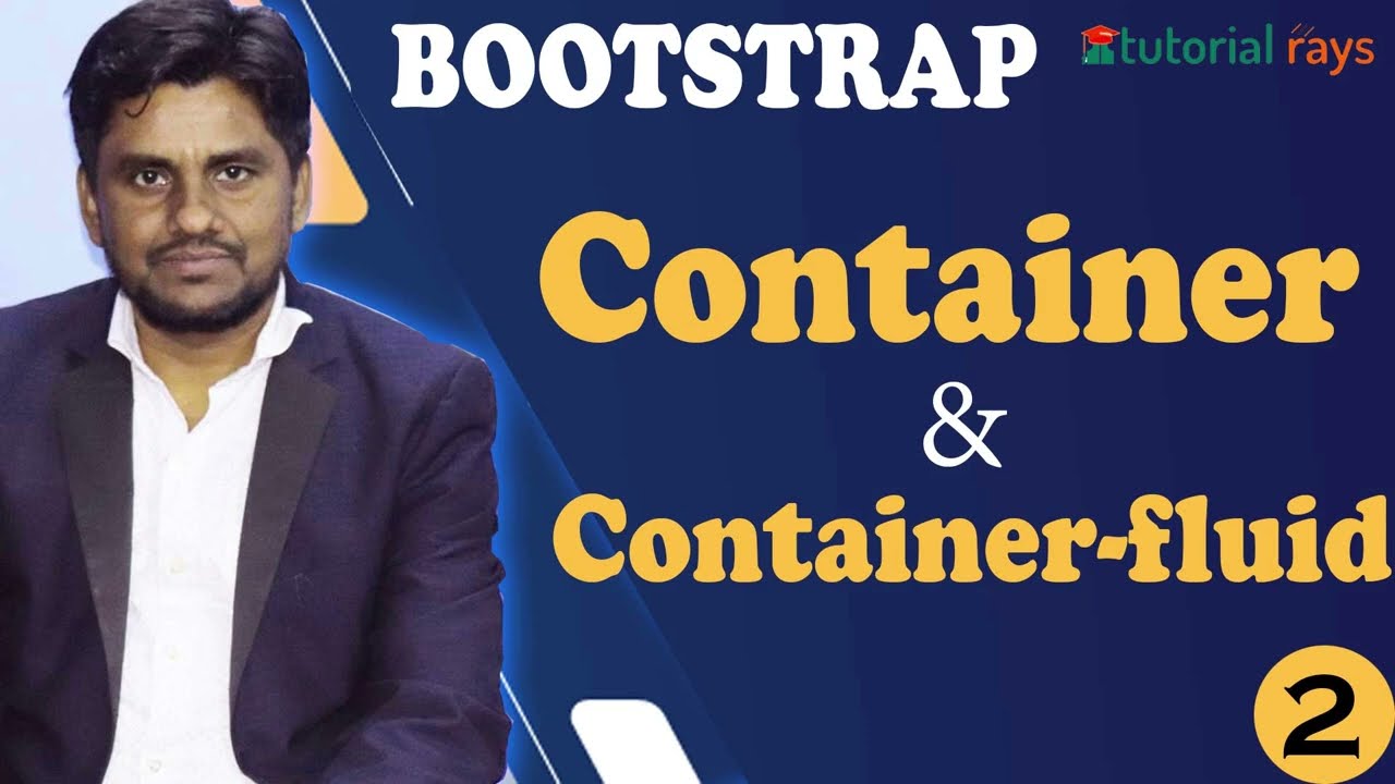 2 .Bootstrap 5 Container and Container Fluid. What is difference between Container & Container-fluid