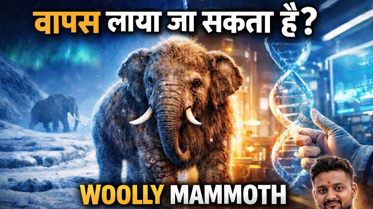 वूली मैमथ की वापसी? विज्ञान, खतरा और सच्चाई | Hindi Documentary