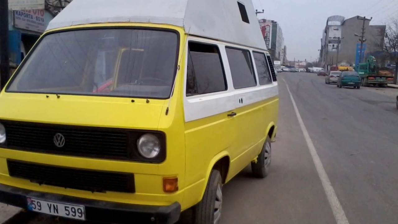 1983 model  VW T3 Dizayn (Restorasyon) Yüksek tavan çalışması