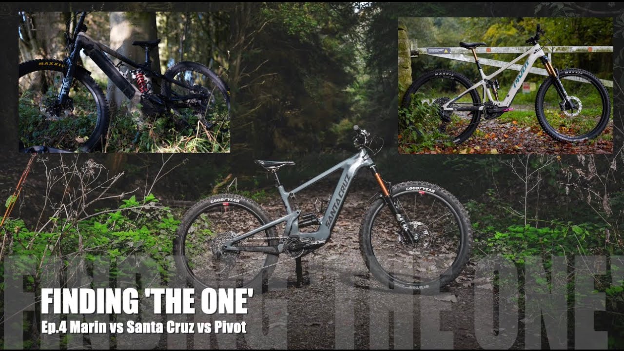 Finding 'The One' | Episode 4 | Marin vs Santa Cruz vs Pivot | E-Bike Ride Review