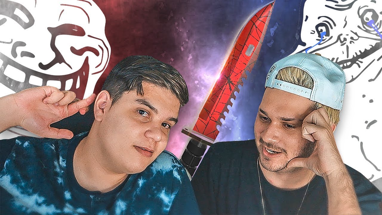 TROLEI MEU AMIGO PROMETENDO UMA FACA PARA ELE ‹ JUAUM ›