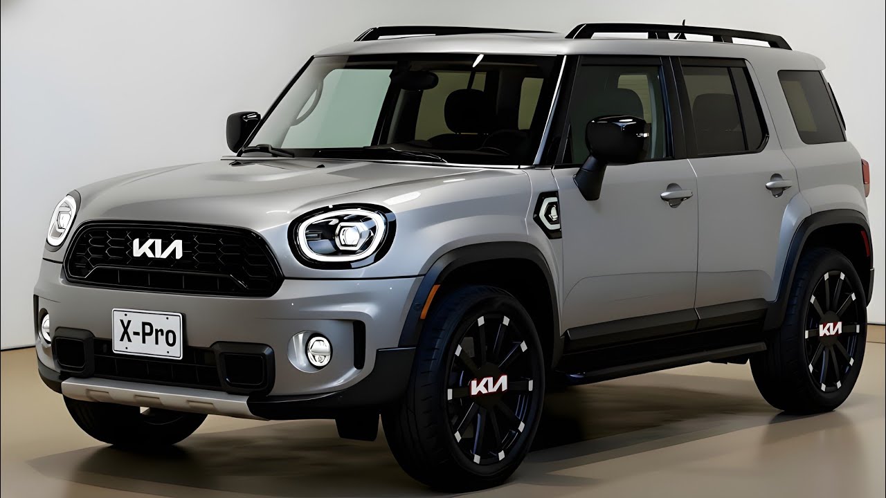 2027 기아 프라이드 X-Pro 충격 공개! 베이비 G바겐 느낌의 미니 SUV? 😱🔥