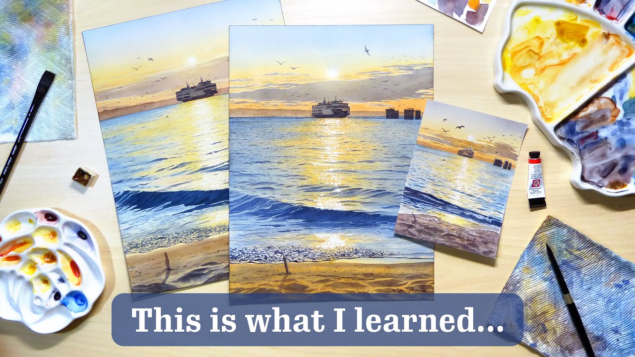Painting the Same Piece Three Different Times |  