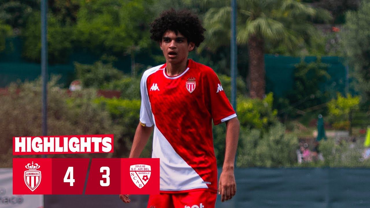AS Monaco 4-3 SC Air Bel - U17 Nationaux - 2ème journée