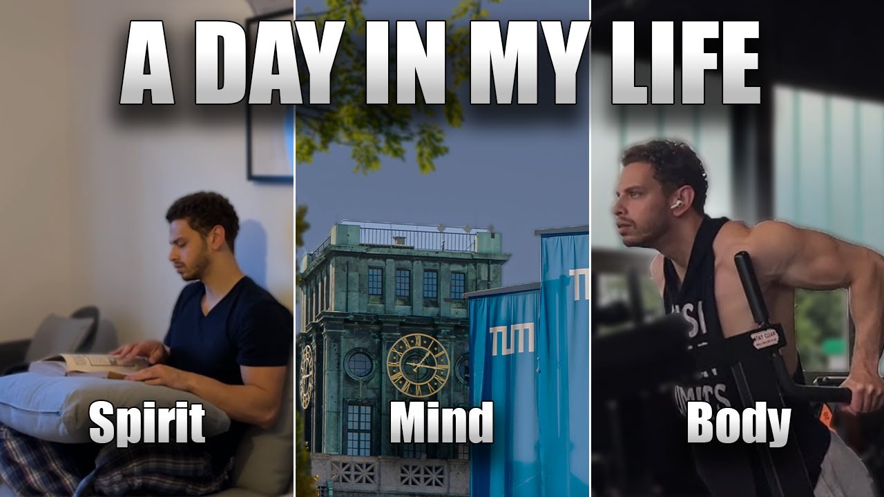 A Whole Day in My Life | 5 am morning routine | Training | Master‘s Student in Germany | TUM