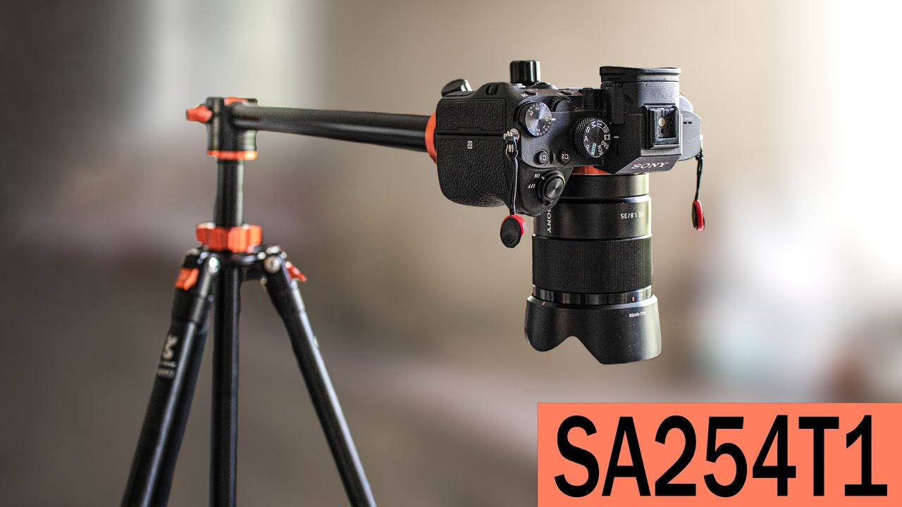 Test SA254T1 K&F Concept - Trépied de studio IDÉAL pour les TOP SHOT