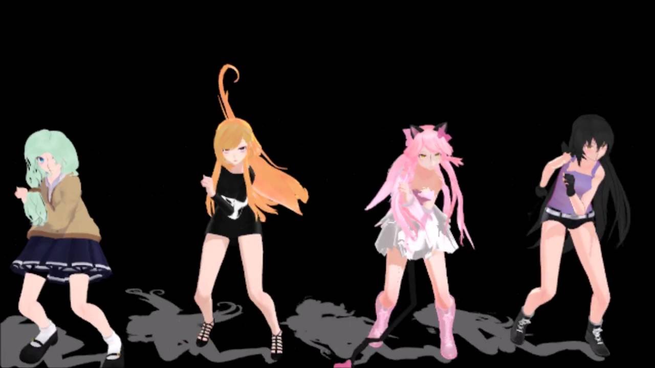 MMD Talk Dirty Love~ Love~ Paradise Girl Squad