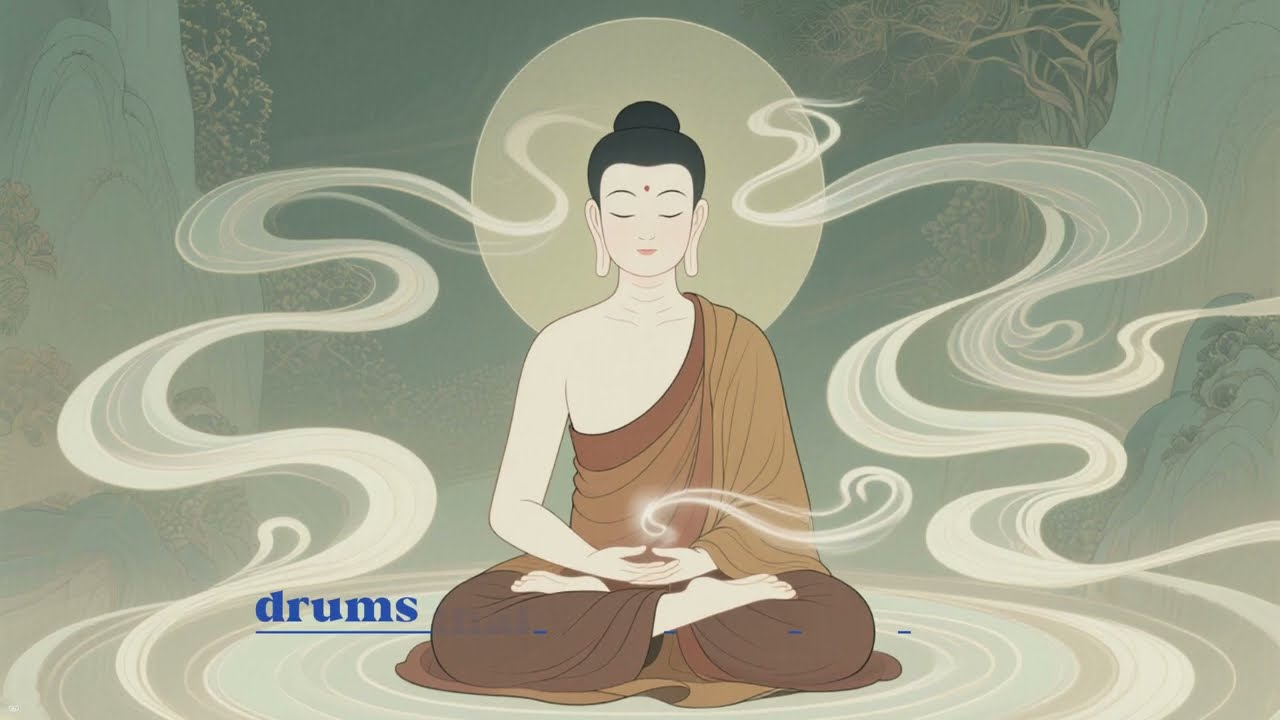 Music of the Buddha🧘Buddhist Meditation Music🧘 Lotus opens on quiet water #originalmusic #music