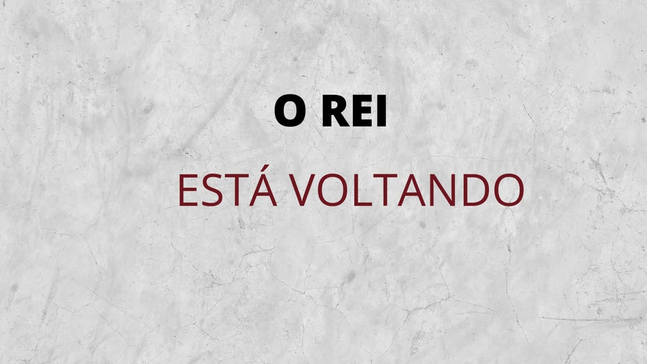 O REI ESTA VOLTANDO - SARA  E PIANO  TOCATA 30 NOV 2021