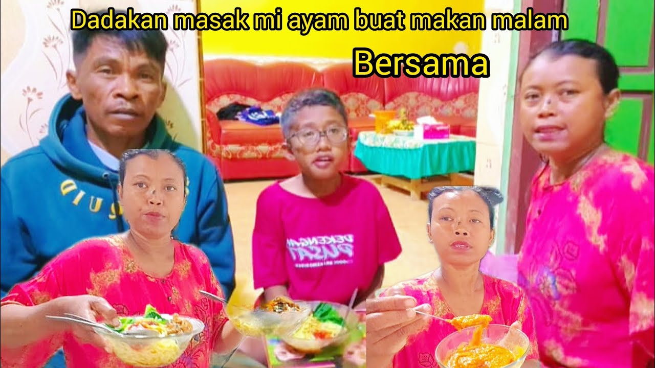DADAKAN MASAK MI AYAM BUAT MAKAN MALAM BERSAMA ‼️