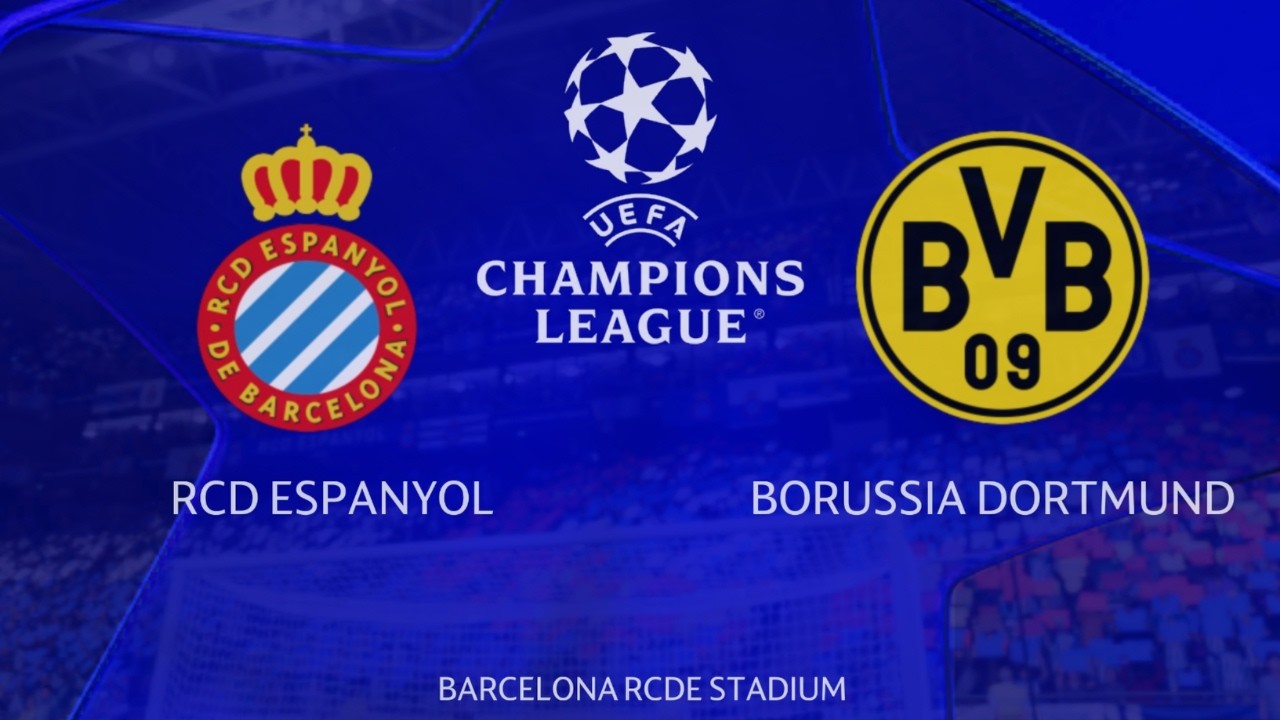 Эспаньол - Боруссия, зрелищный футбол, без комментарий. FC 25 [4K60] PC